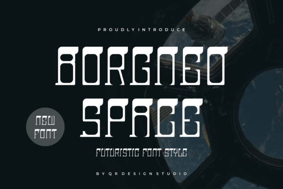 Borgneo Space Font - Featured Image