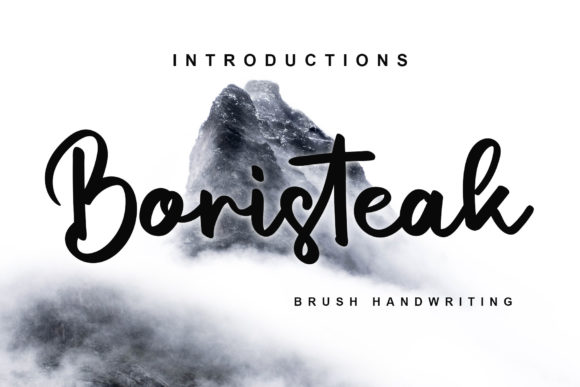 Boristeak Font - Featured Image