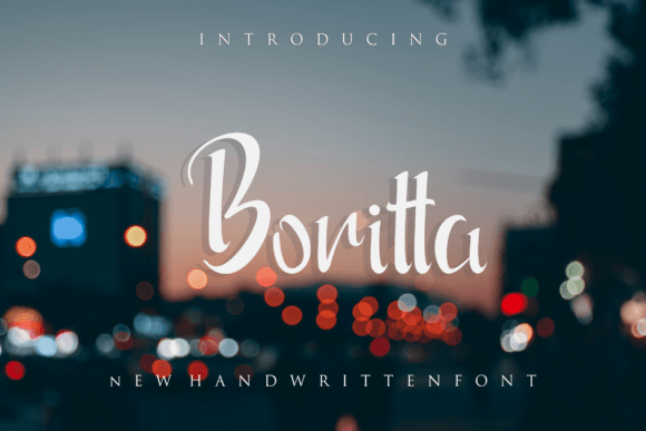 Boritta Font - Featured Image