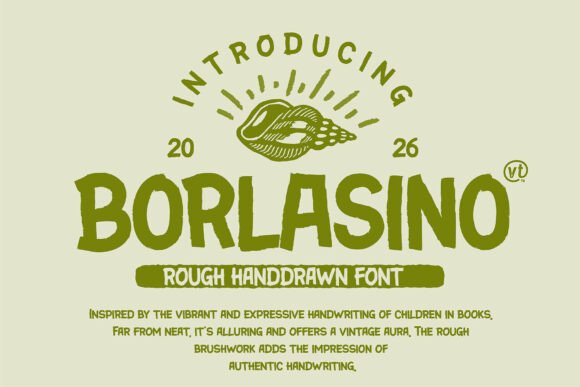 Borlasino Font - Featured Image