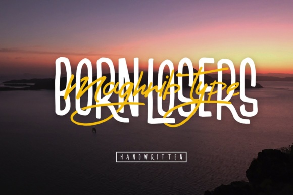 Born Losers Font - Featured Image