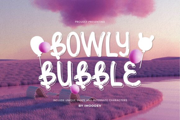 Bowly Bubble Font - Featured Image