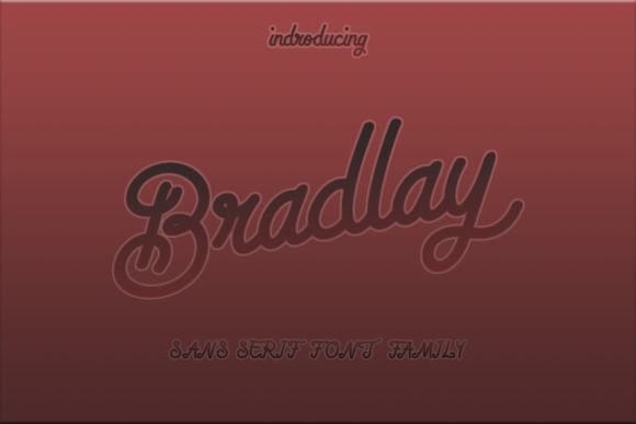 Bradlay Font - Featured Image