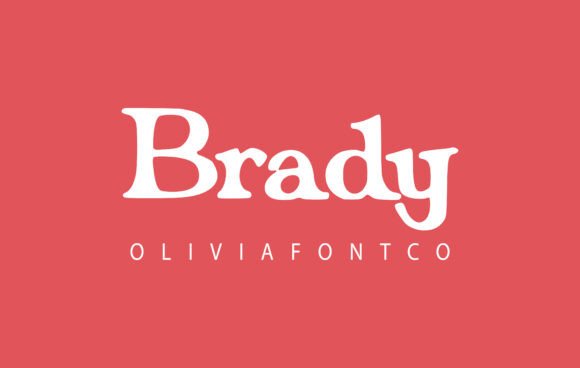 Brady Font - Featured Image