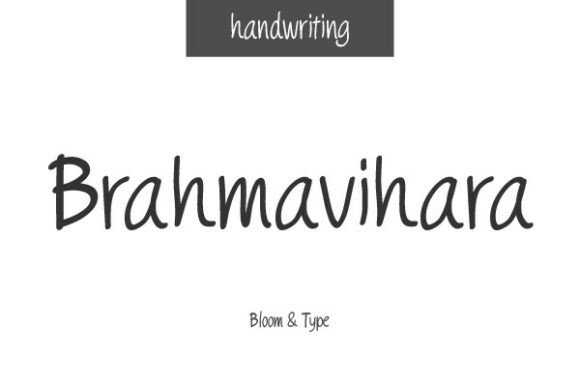 Brahmavihara Font - Featured Image