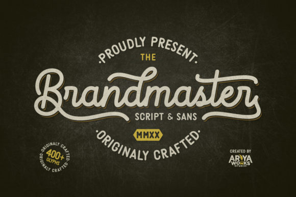 Brandmaster Font - Featured Image