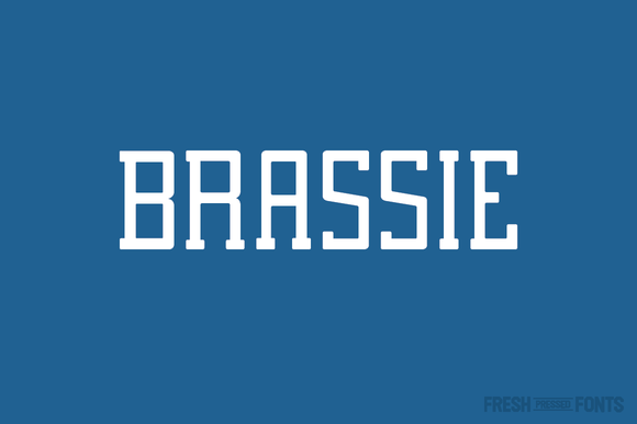Brassie Family Font - Featured Image