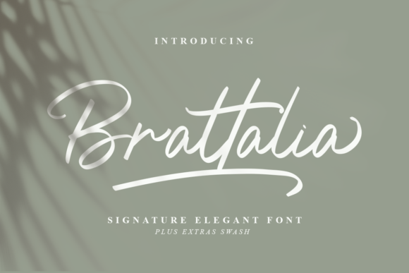 Brattalia Font - Featured Image