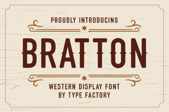 Bratton Font - Featured Image