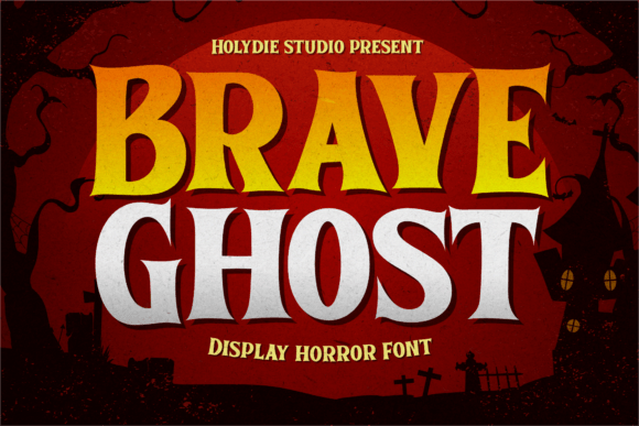 Brave Ghost Font - Featured Image