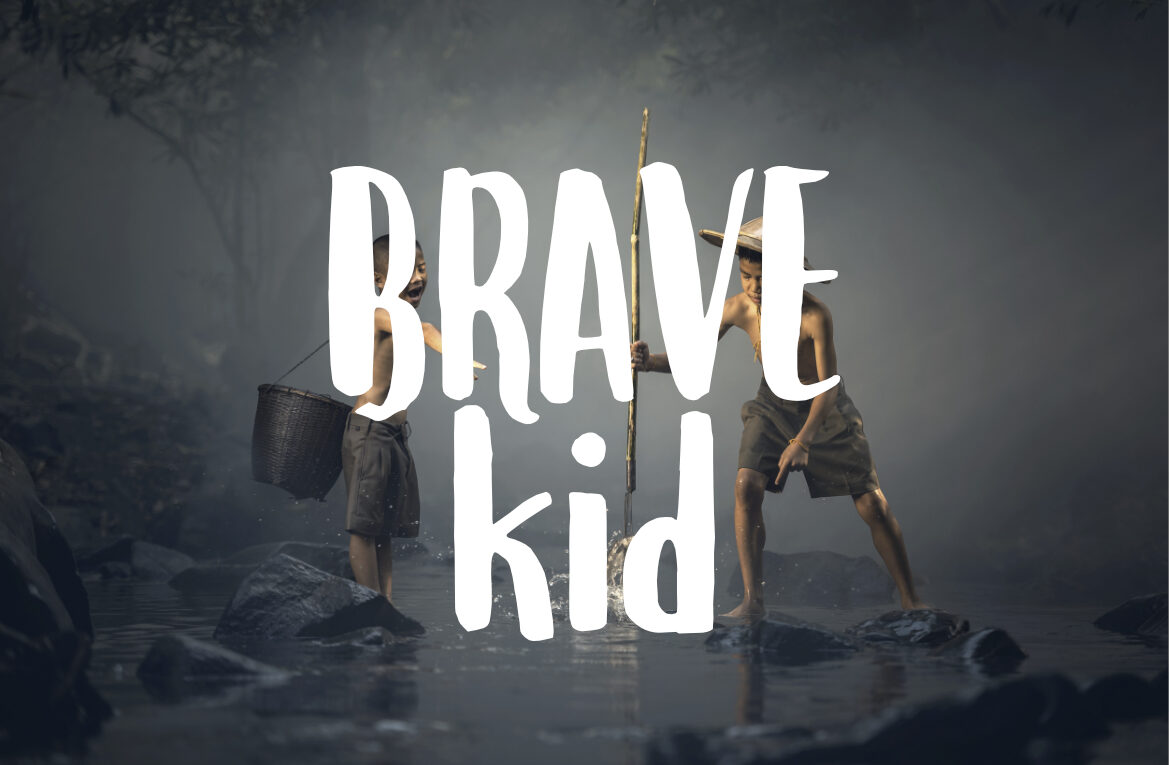 Brave Kid Font - Featured Image