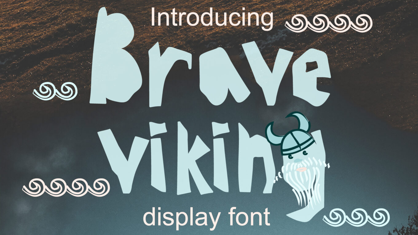 Brave Viking Font - Featured Image