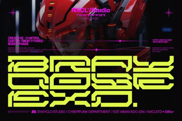 Brayqose Expanded Font - Featured Image