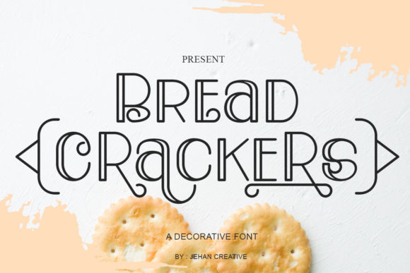 Bread Crackers Font - Featured Image