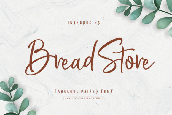 Bread Store Font - Featured Image