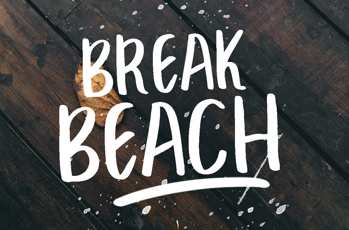 Break Beach Font - Featured Image