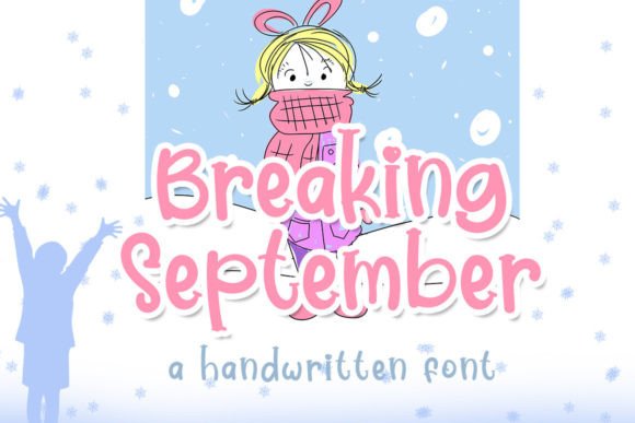 Breaking September Font - Featured Image