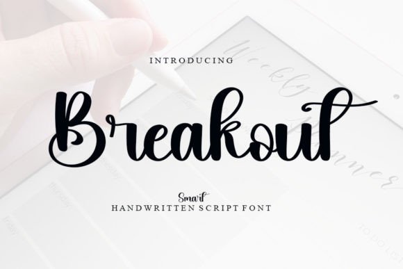 Breakout Font - Featured Image