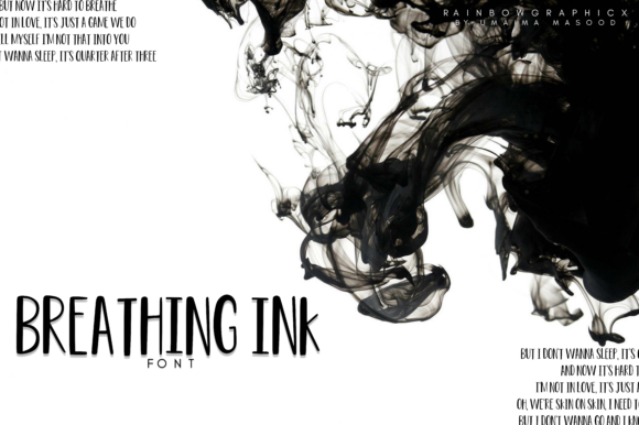 Breathing Ink Font - Featured Image