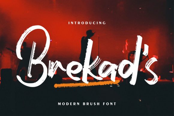 Brekad's Font - Featured Image