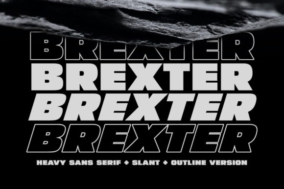 Brexter Font - Featured Image