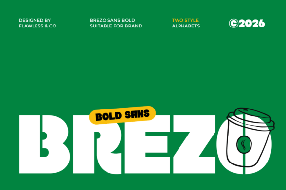 Brezo Font - Featured Image