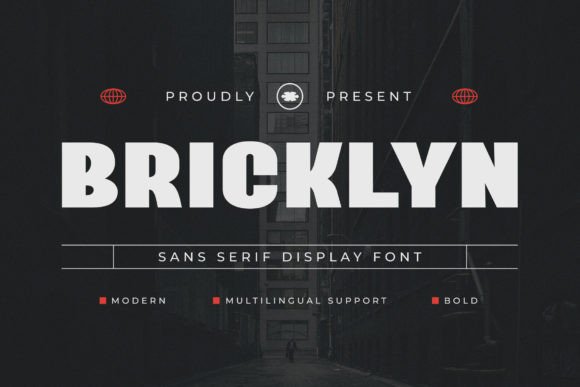 Bricklyn Font - Featured Image
