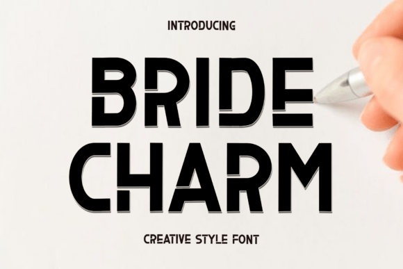 Bride Charm Font - Featured Image