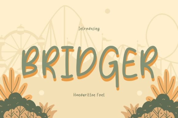 Bridger Font - Featured Image