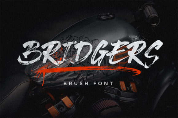 Bridgers Brush Font - Featured Image
