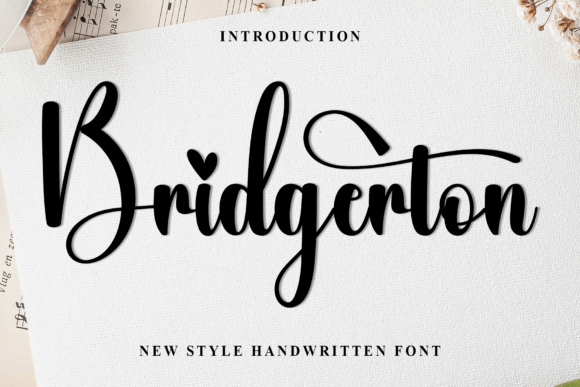 Bridgerton Font - Featured Image