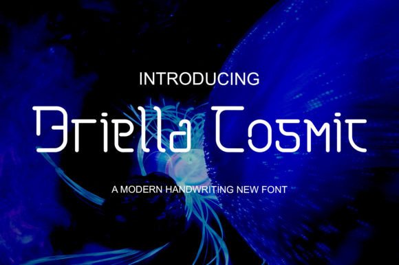 Briella Cosmic Font - Featured Image