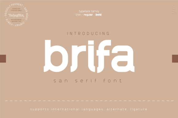Brifa Font - Featured Image