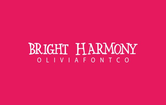 Bright Harmony Font - Featured Image