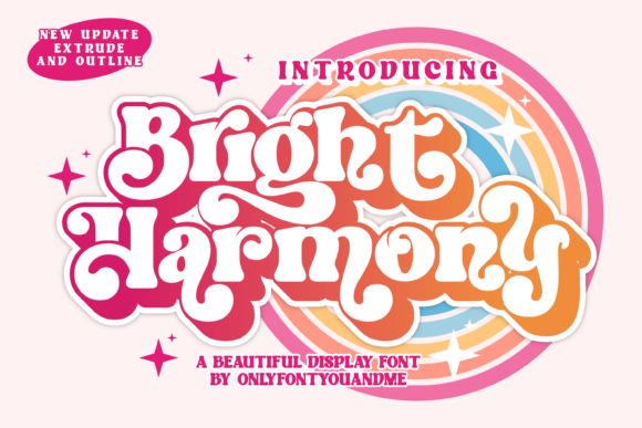 Bright Harmony Font - Featured Image
