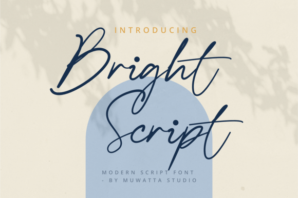 Bright Script Font - Featured Image