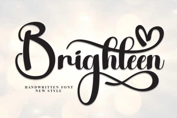 Brighteen Font - Featured Image