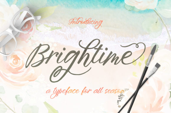 Brightime Font - Featured Image
