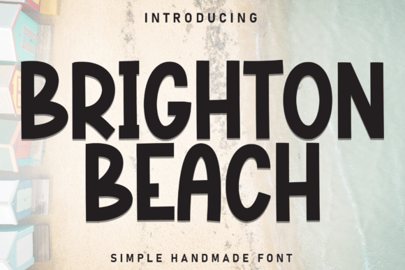 Brighton Beach Font - Featured Image