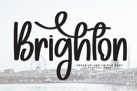 Brighton Font - Featured Image