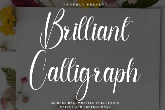 Brilliant Calligraph Font - Featured Image