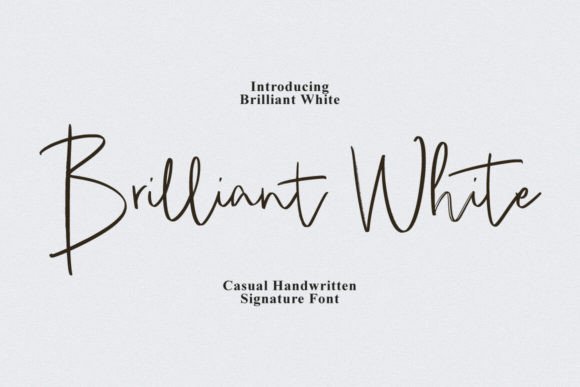 Brilliant White Font - Featured Image