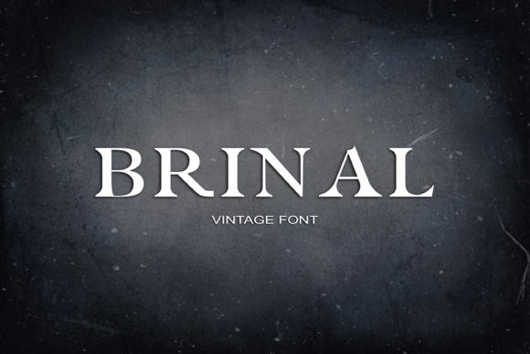 Brinal Font - Featured Image