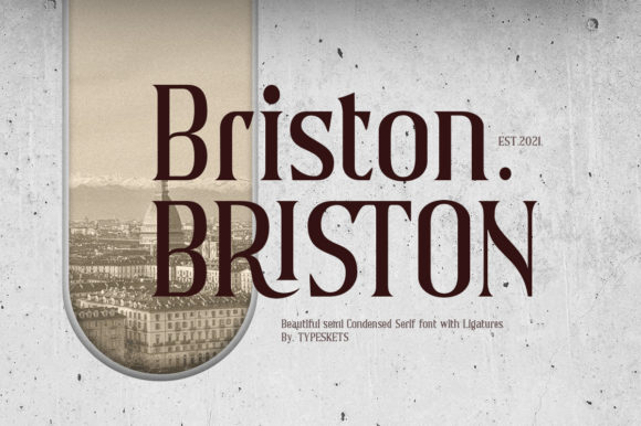 Briston Font - Featured Image