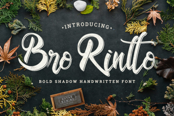 Bro Rintto Font - Featured Image