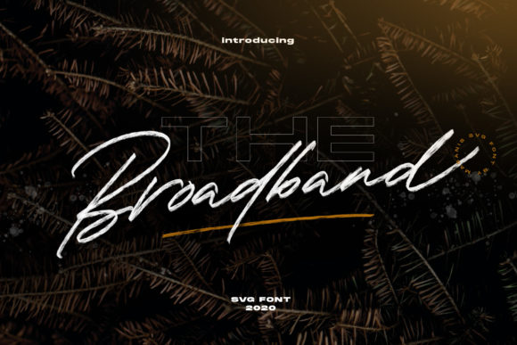 Broadband Font - Featured Image