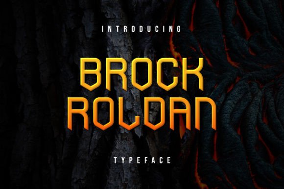 Brock Roldan Font - Featured Image