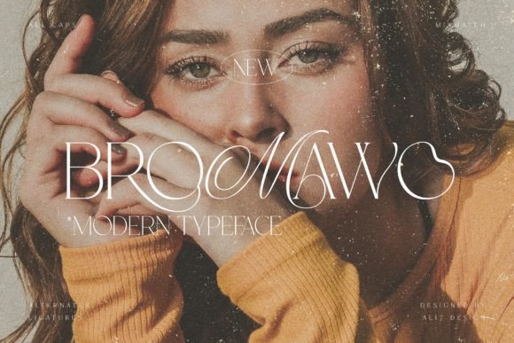 Bromawo Font - Featured Image
