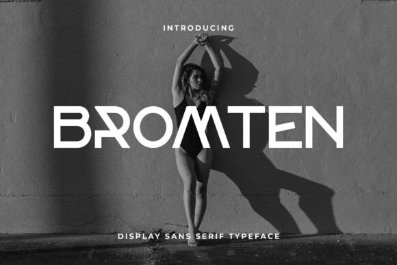 Bromten Font - Featured Image