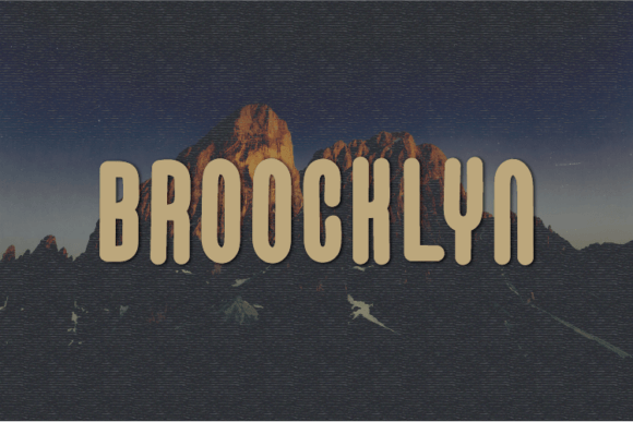 Broocklyn Font - Featured Image